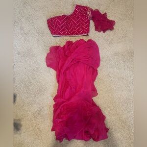 Magenta Saree - only worn once!